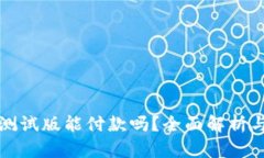 数字钱包测试版能付款吗