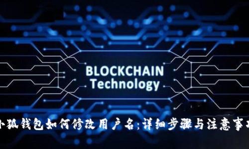 小狐钱包如何修改用户名：详细步骤与注意事项