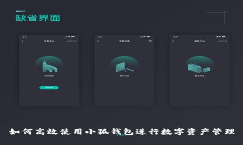 如何高效使用小狐钱包进行数字资产管理