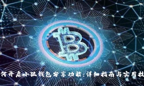 如何开启小狐钱包分享功能：详细指南与实用技巧