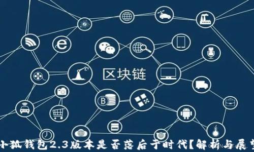 
小狐钱包2.3版本是否落后于时代？解析与展望