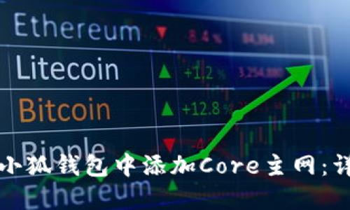 如何在小狐钱包中添加Core主网：详尽指南