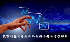 数字钱包开通失败的原因