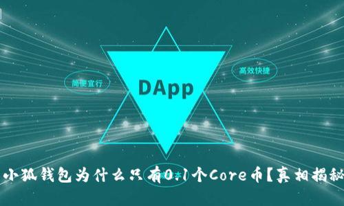  小狐钱包为什么只有0.1个Core币？真相揭秘！