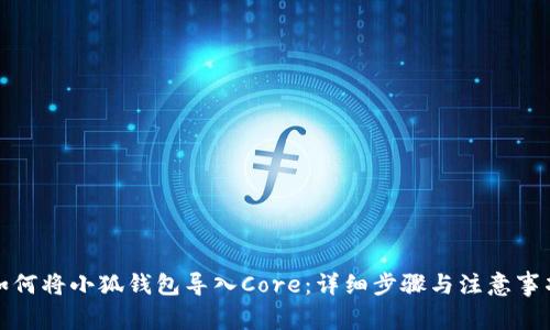 如何将小狐钱包导入Core：详细步骤与注意事项