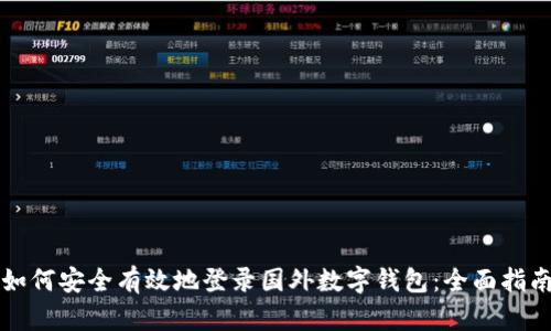 如何安全有效地登录国外数字钱包：全面指南